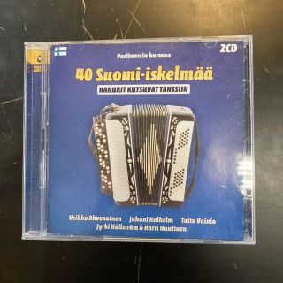 V/A - 40 Suomi-iskelmää (Hanurit kutsuvat tanssiin) 2CD (VG+/VG+)